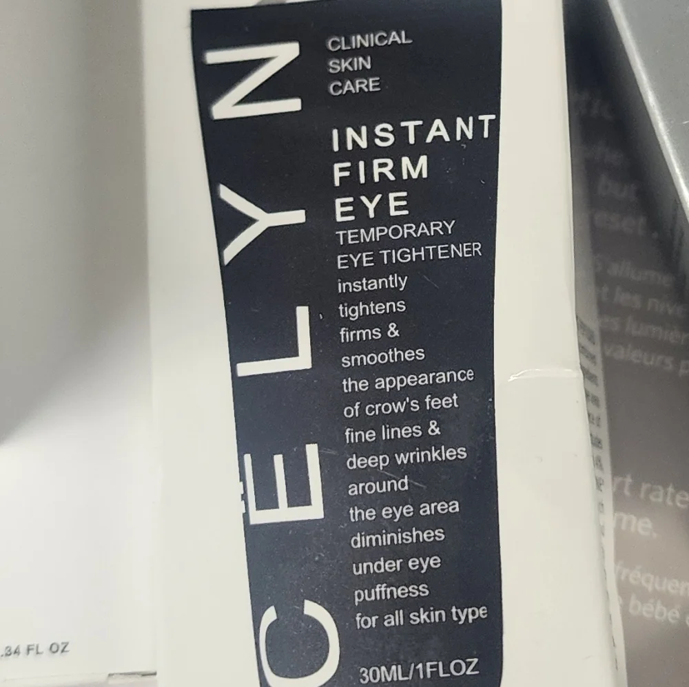 Celyn Instant Firm Eye Tightener Clinical Skin Care New